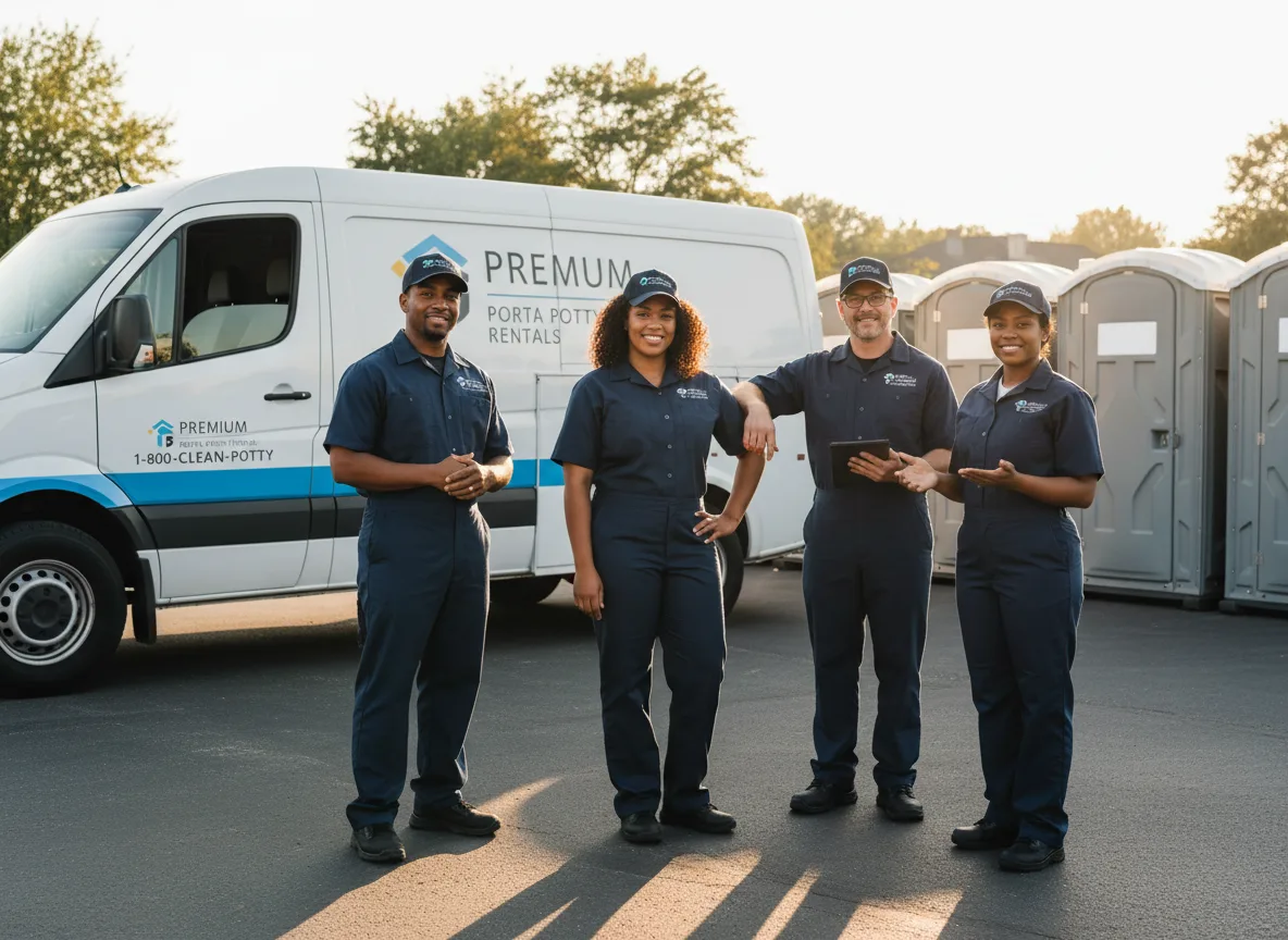 VIP Portable Toilets company in La Rose, IL
